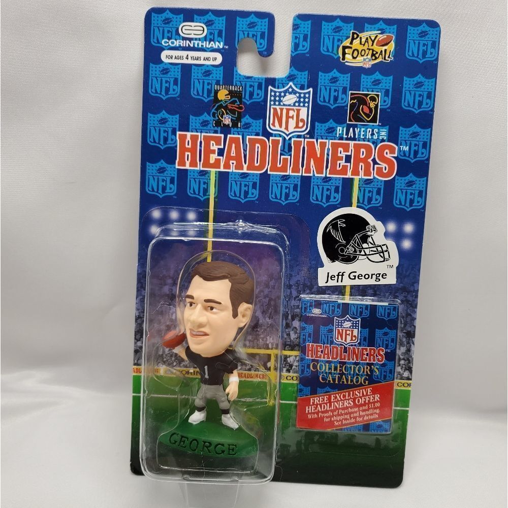 NIB Falcons Jeff George Headliners